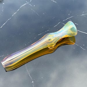 Glass Blown Chillum Pipe