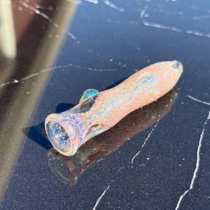 Glass Blown Chillum Pipe