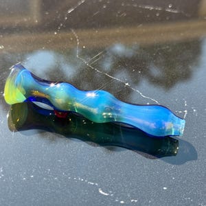 Glass Blown Chillum Pipe