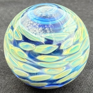 Glass Blown Marble 1 1/4”