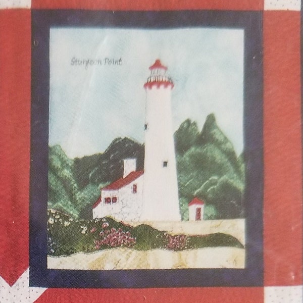 Cross Stitch Pattern Lighthouse Michigan Etsy