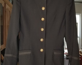 military inspired blazer