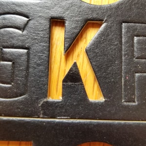 Duro Lettering Vintage Duro Decal Pre-cut Lettering Kit Sign Making Company Chicago ...