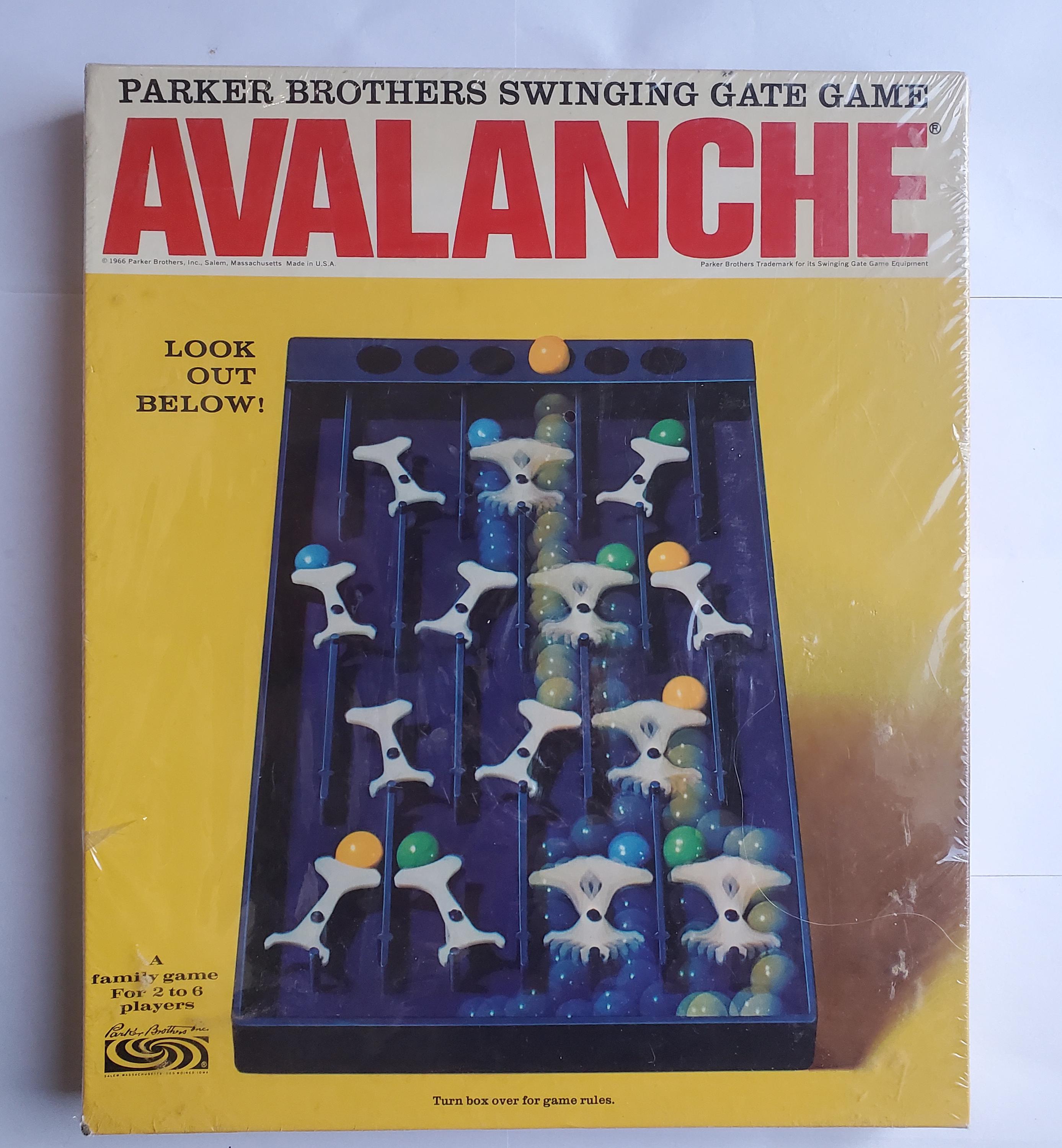 Vintage New SEALED PB Parker Brothers Swinging Gate Avalanche