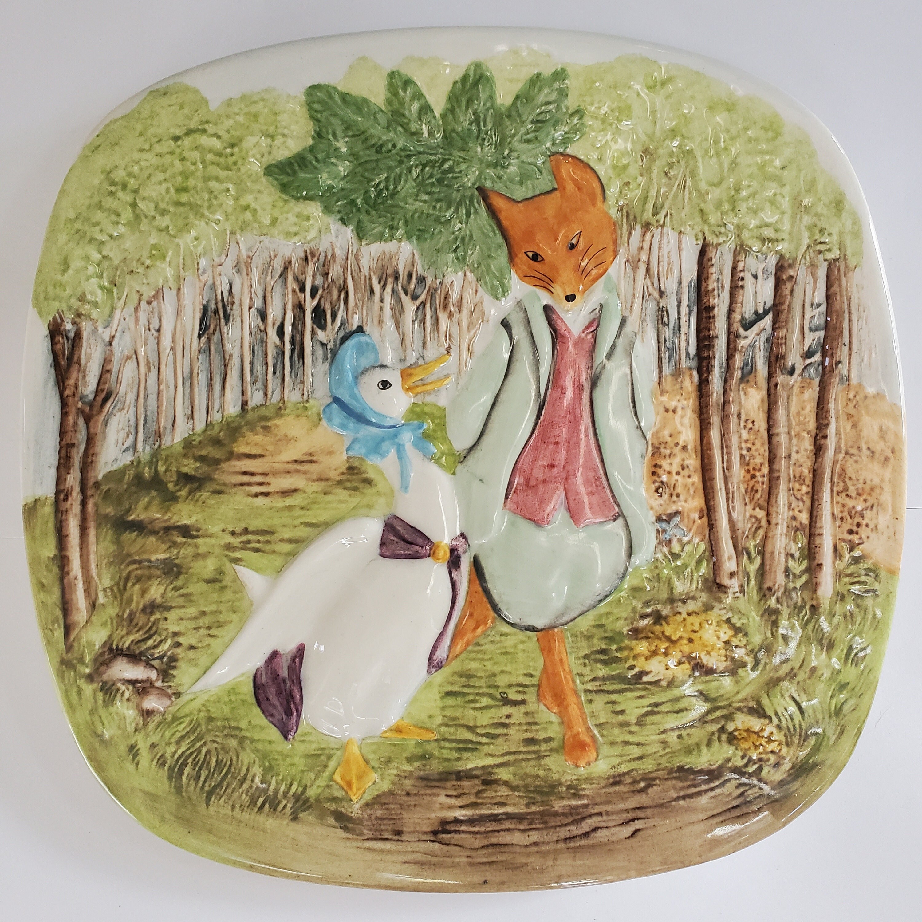 BESWICK beatrix potter Mr＆MrsPuddleduck Vintage EUC Scenes From Beatrix Potter Beswick Collector