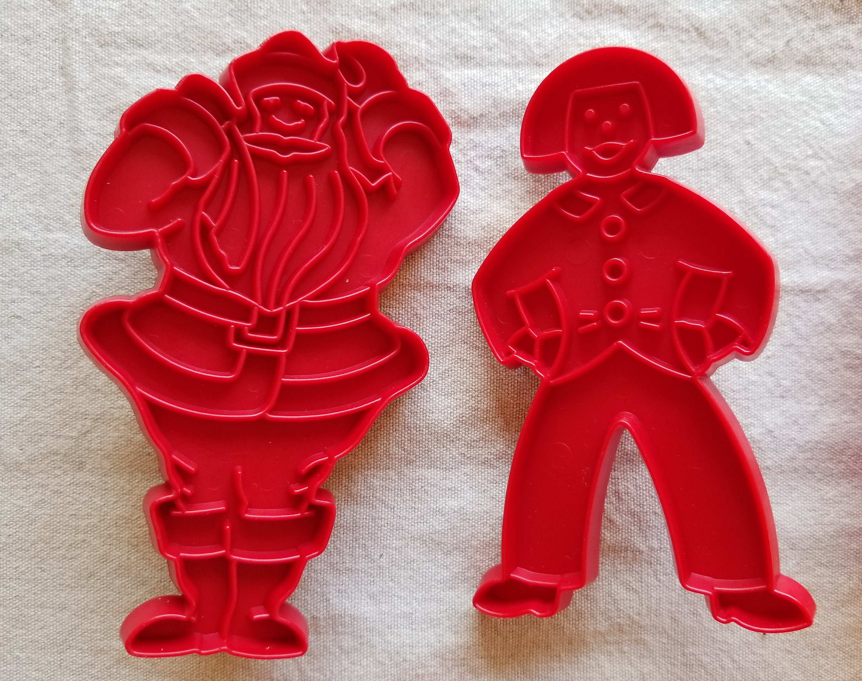 Vintage Tupperware Holiday Cookie Cutters - Collection of Six - Ruby Lane