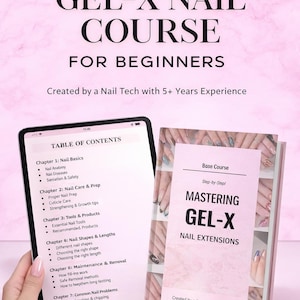 Gel-X Nagelverlängerungen beherrschen: Einsteigerfreundliches digitales E-Book (Digitaler Download)