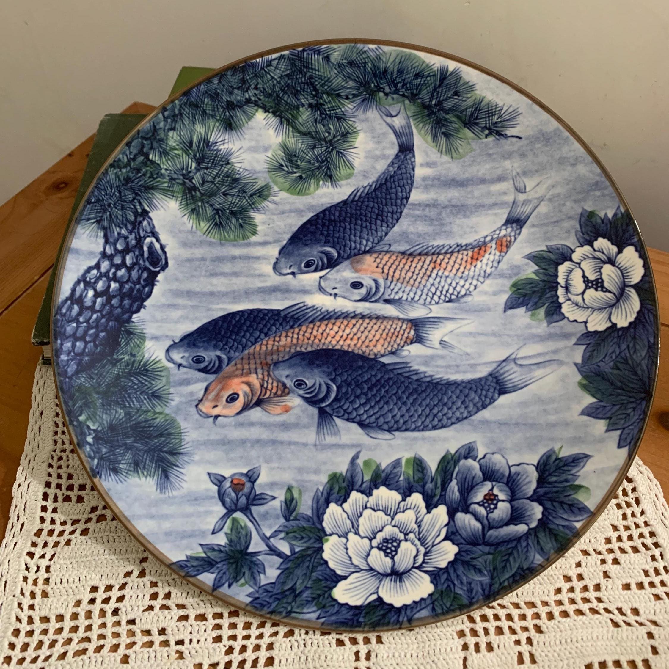 Asian Fish Plates - Etsy