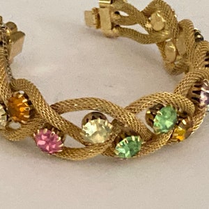 Vintage Judith Leiber Majestic LeonCollar Bracelet with Green Eyes Judith Leiber Bracelet - Etsy main image 4