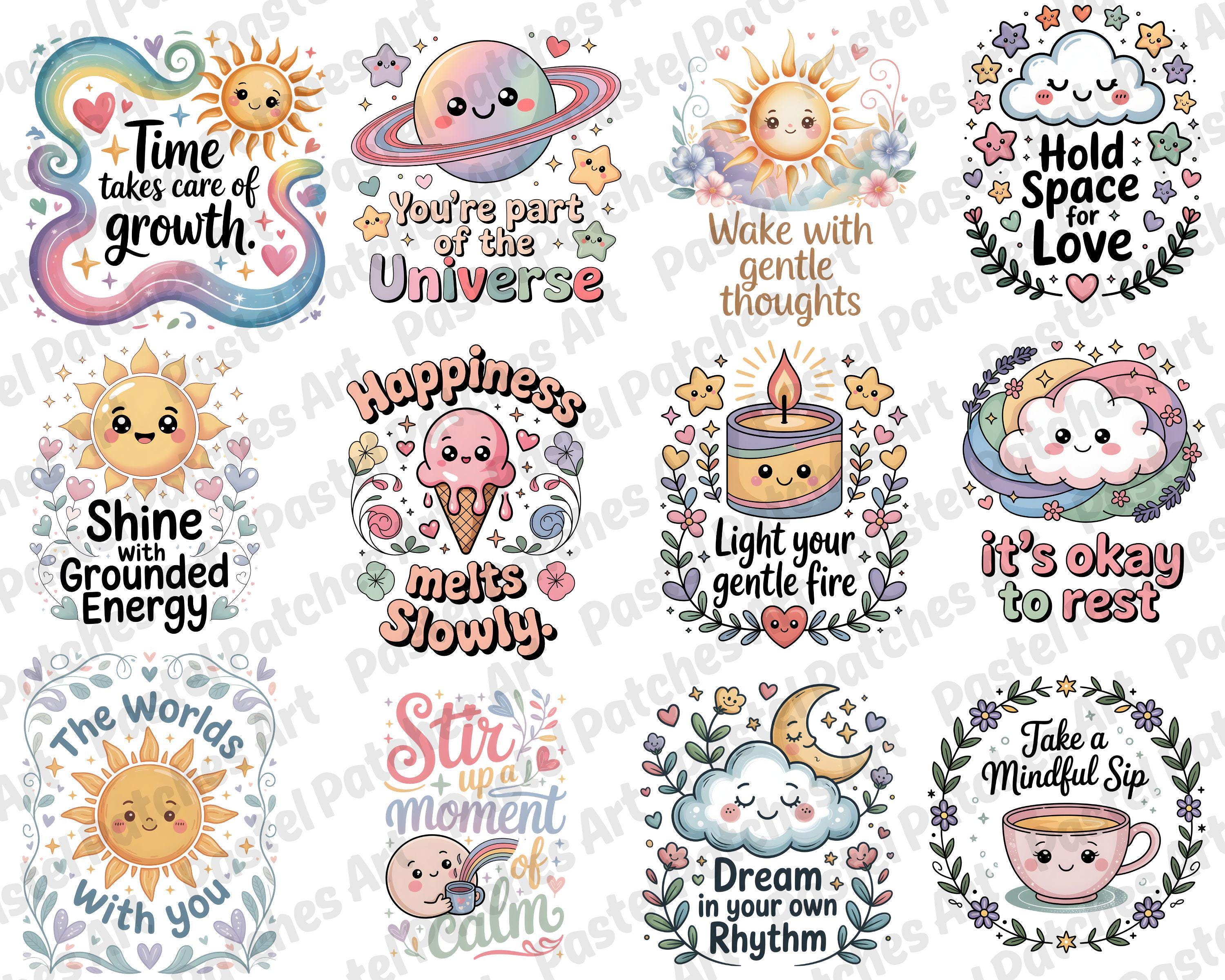 Mental Health PNG Bundle | Therapist Approved Resources | Self Care ...