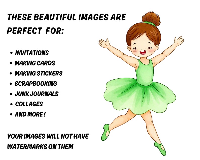 30+ Little Ballerina Clipart | Pink Ballet Art | Ballerina Birthday PNG ...