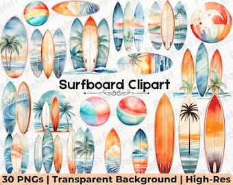 Surfplank clipart, surf graphics, surf clipart, Aloha surfboard Art, Hawaii Retro Beach clipart, zomer kunst aan de muur, commercieel gebruik, commercieel gebruik png