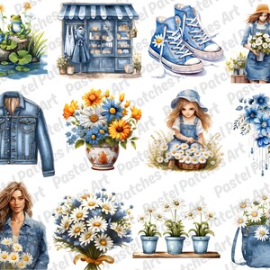 Denim Clipart Jeans Girl PNG Watercolor Denim Girl Spring Fashion denim-clipart-jeans-girl-png-watercolor-denim-girl-spring-fashion