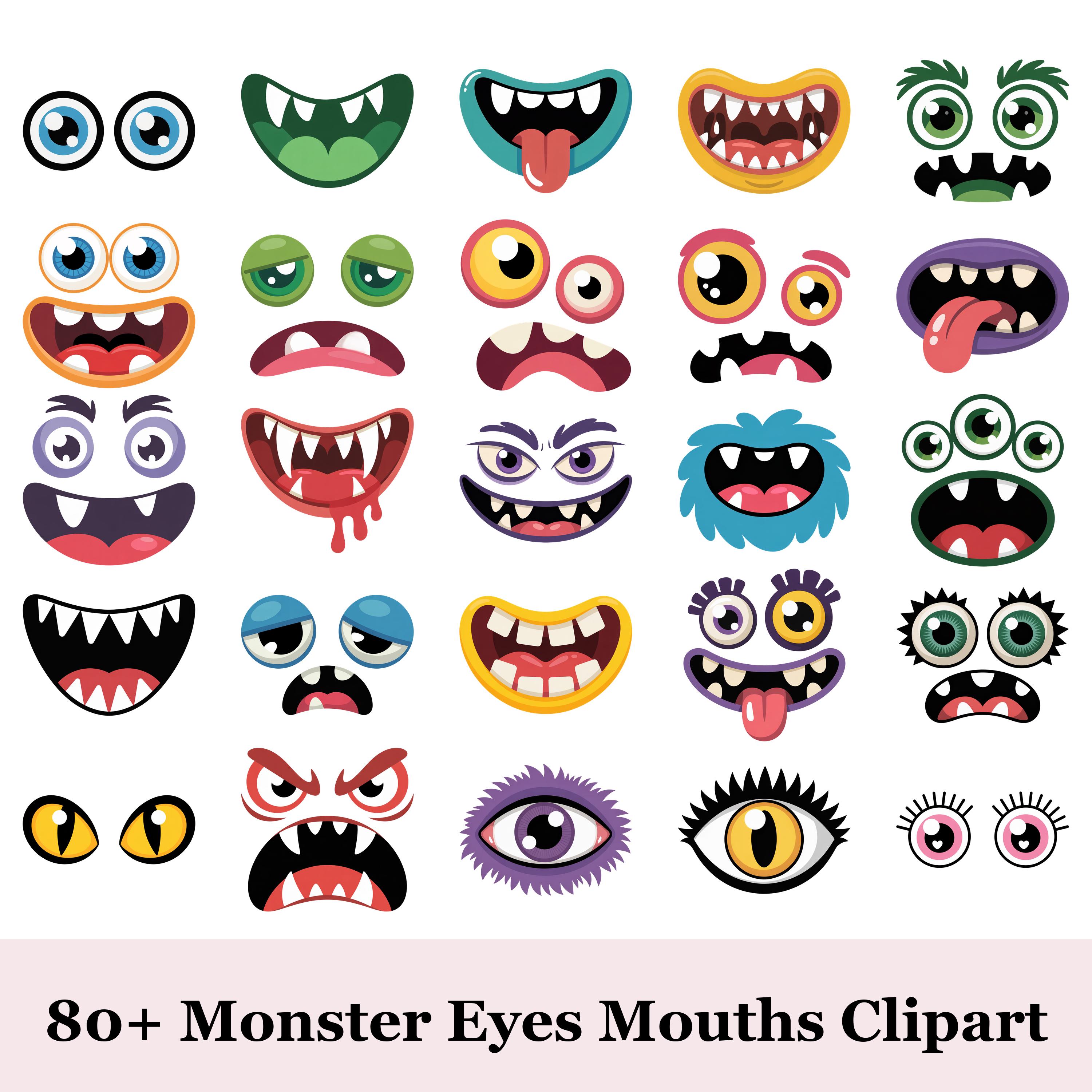 Monster Mouth Printables - Etsy