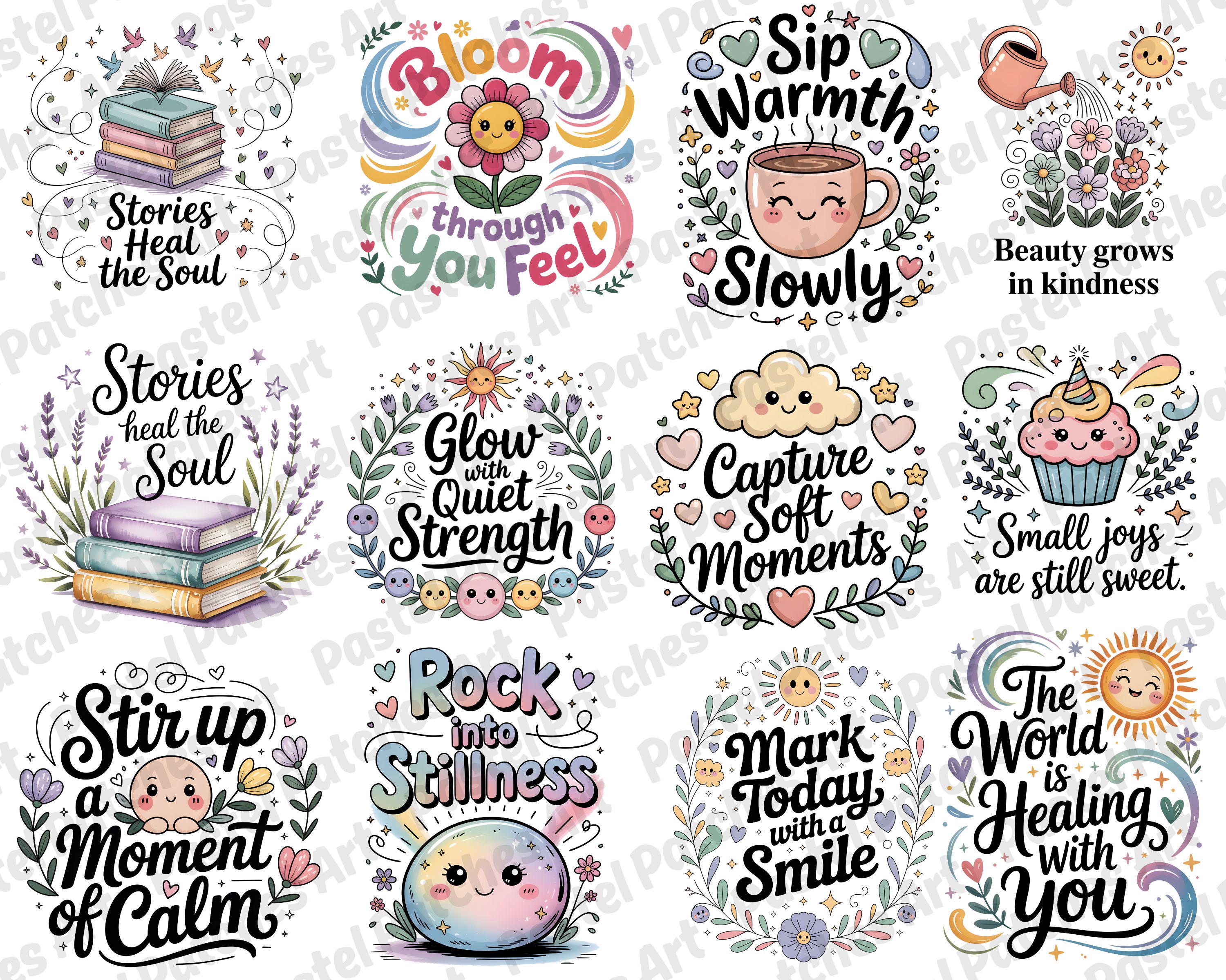 Mental Health PNG Bundle | Therapist Approved Resources | Self Care ...