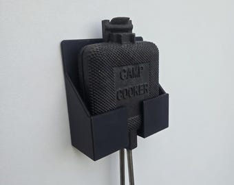 Single Cast Iron Pie Iron Wall Mount