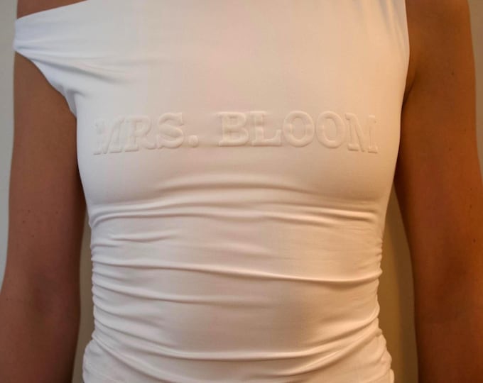 New Last Name Who Dis |  Bride top - Crop Top