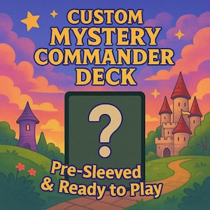 Proxy Mystery Commander Deck – 100 Cards, Pre-Sleeved