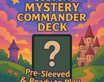 Proxy Mystery Commander Deck – 100 Cards, Pre-Sleeved