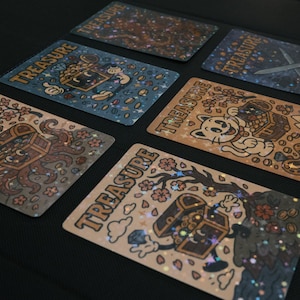 3 Fichas de Tesouro Personalizadas | Proxy TCG | Opções Foil/Não Foil | Impressão Durável e de Alta Qualidade
