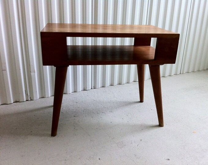 Midcentury Russel Wright Side Table for Conant Ball Etsy