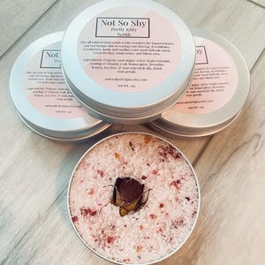 Organic Lavender and Rose Pretty Kitty Scrub
