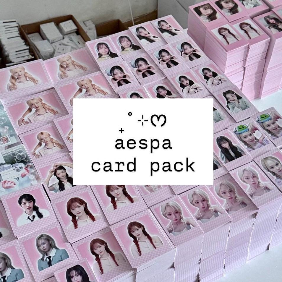 Aespa Winter Official Photocard - Etsy