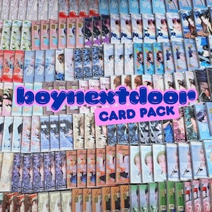 BOYNEXTDOOR-kaartenpakket (fotokaarten, 4 Life Cut, fotoafdrukken, polaroidprint, 4R-fotoprint, stickers en meer)