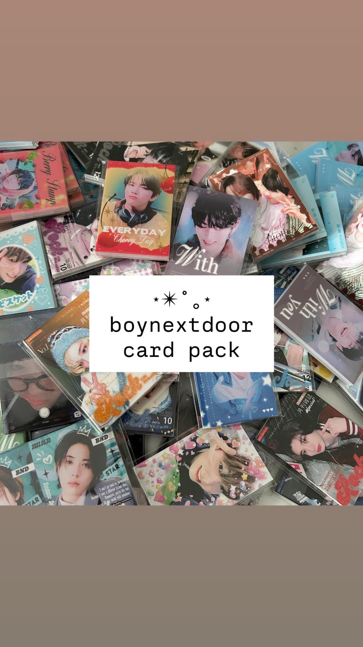 Boynextdoor Polaroid - Etsy