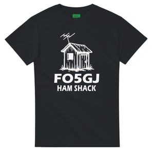 HamRadio Radio Amateure Radio personized t-shirte giftful-for-dads hamradio gift hamradio antenna amateur radio antennas Ham Shack