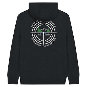 Fathers Day Gift for Ham Radio Fathers Day Gift for Amateur Radio Parks on the Air POTA Zip Up Hoodie