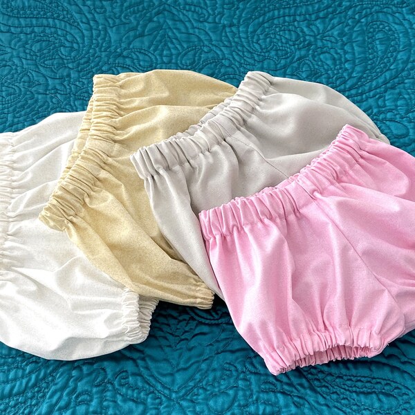 Baby Girls Special Occasion Diaper Covers, Baby Bloomers with Bling, Holiday Party Bloomers, Smash Cake Photos - Sizes Nb - 2T