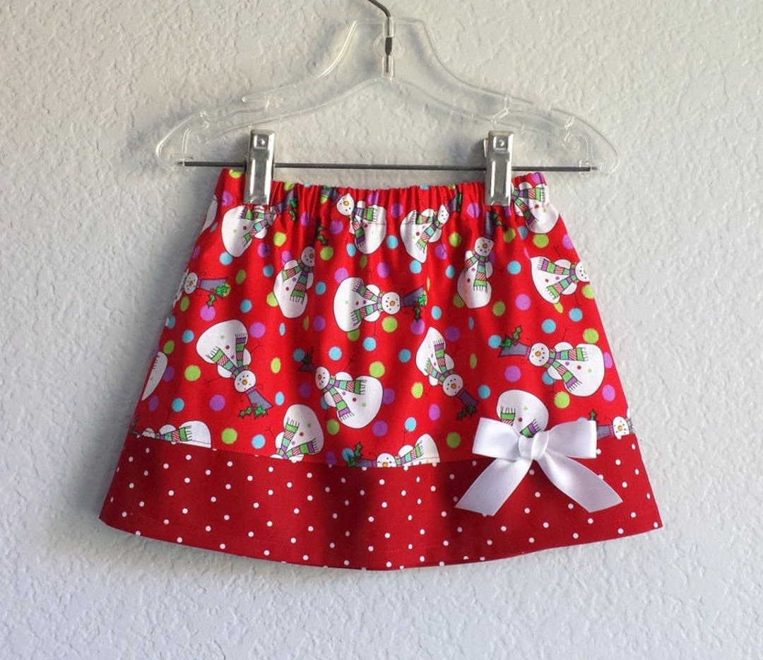 KIDS YOKE SKIRT 4-10 SNOW WHISPERS