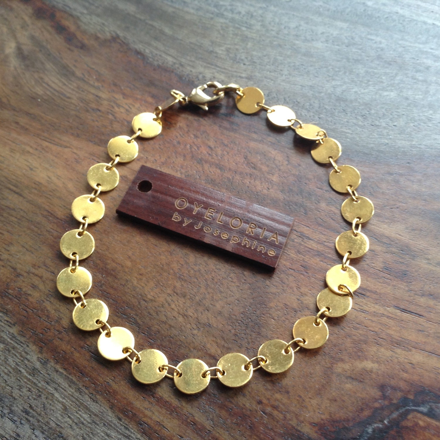 Gold bracelet gold chain bracelet simple gold bracelet gold Etsy