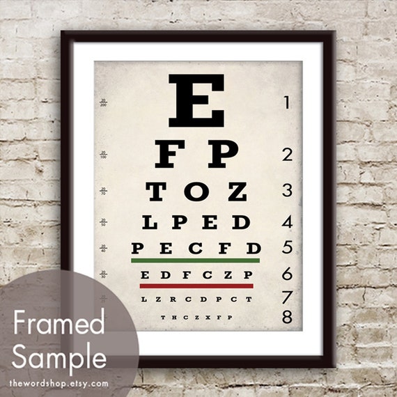 Sample Eye Chart
