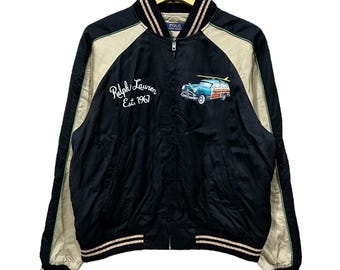 Chaqueta bomber con bordado hawaiano de Polo Ralph Lauren