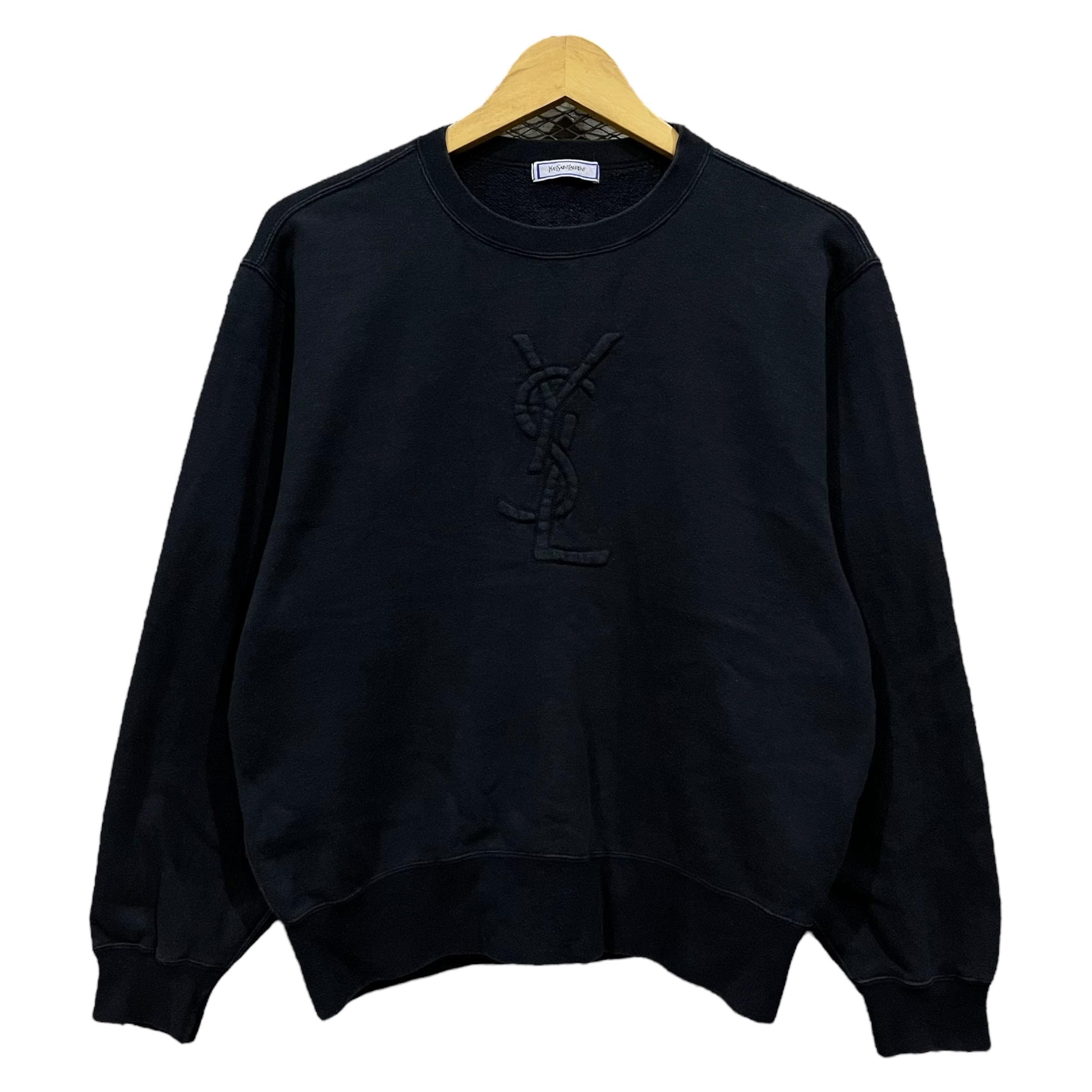 Yves Saint Laurent Sweatshirt - Etsy