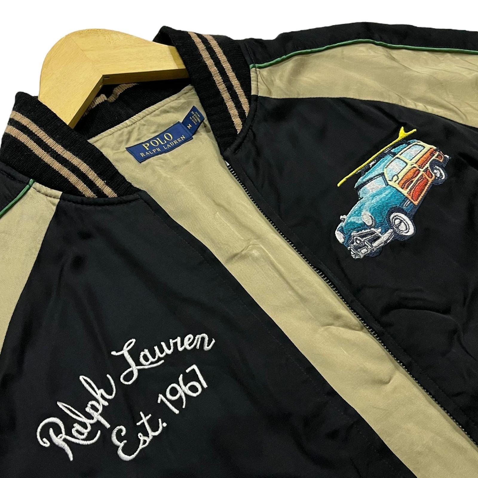 希少なポロ ラルフローレン ハワイ刺繍 ボンバージャケット - Etsy 日本