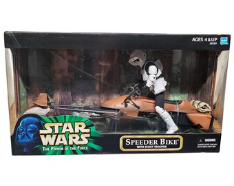Star Wars Scoutrooper & Speeder Bike 12" Figure