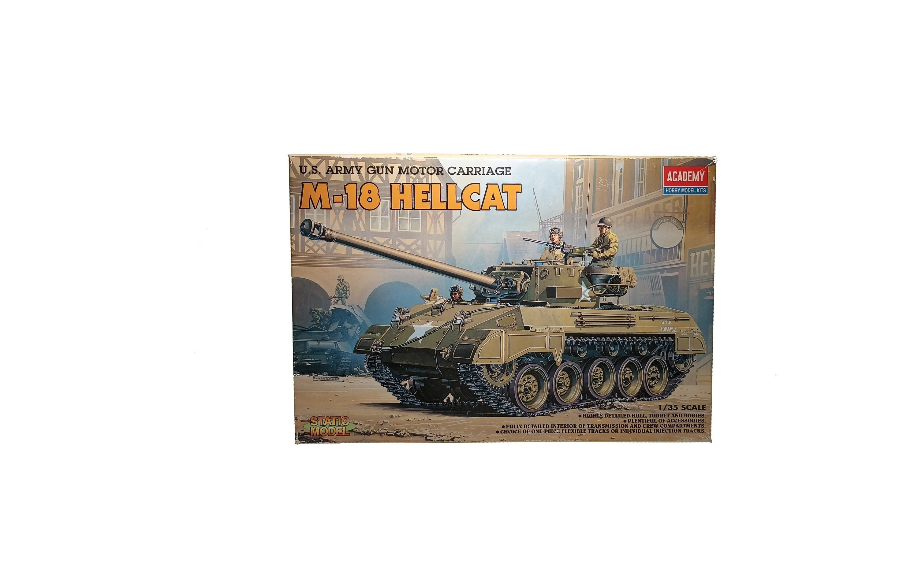 Free Shipping ACADEMY 13255 1/35 Plastic Model Kit U. S. ARMY M18 Hellcat 04 Va