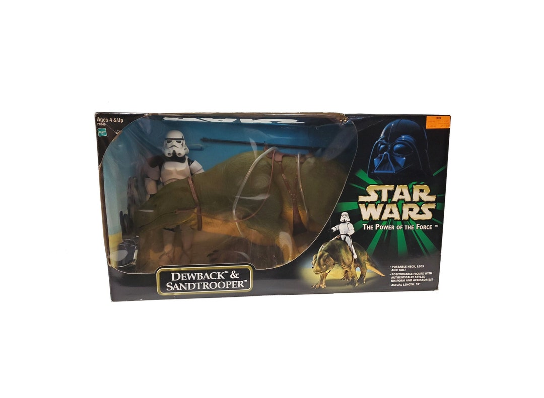 SF・ファンタジー・ホラー 00'Hasbro/12inch DEWBACK & SANDTROOPER 2000 Hasbro Star Wars Action Collection DEWBACK