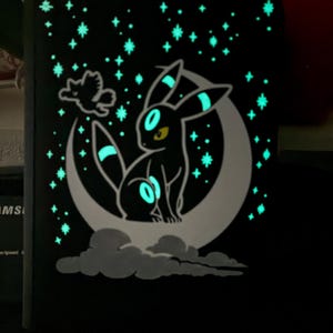 Custom VaultX Umbreon Glow in the Dark Binder