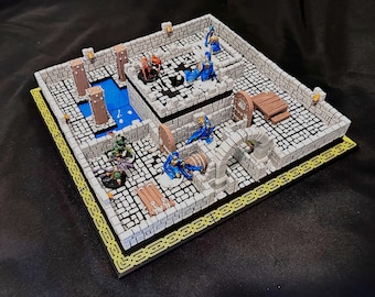 La mega mazmorra, conjunto de bloques de mazmorra