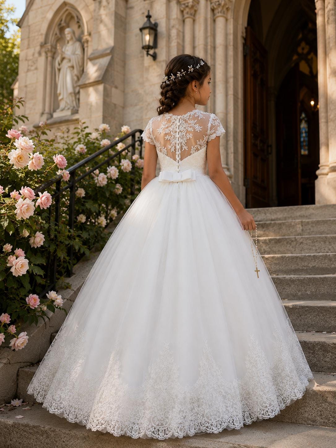 white lace confirmation dresses Contact Support