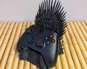 Fantasy Sword Throne Controller Stand – Medieval Inspired Gaming Display Holder