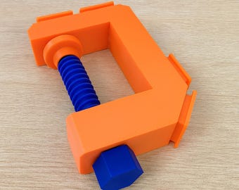 Hot Wheels Track Clamp Holder for Securing Tracks to Tables or Shelves • Sturdy Track Support Accessory