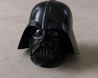 Dark Sci Fi Villain Helmet Display Model Collectible Prop