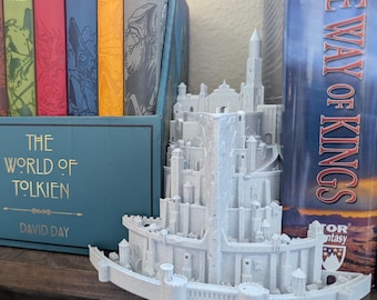 Fantasy City Book Nook | Castle Bookshelf Diorama