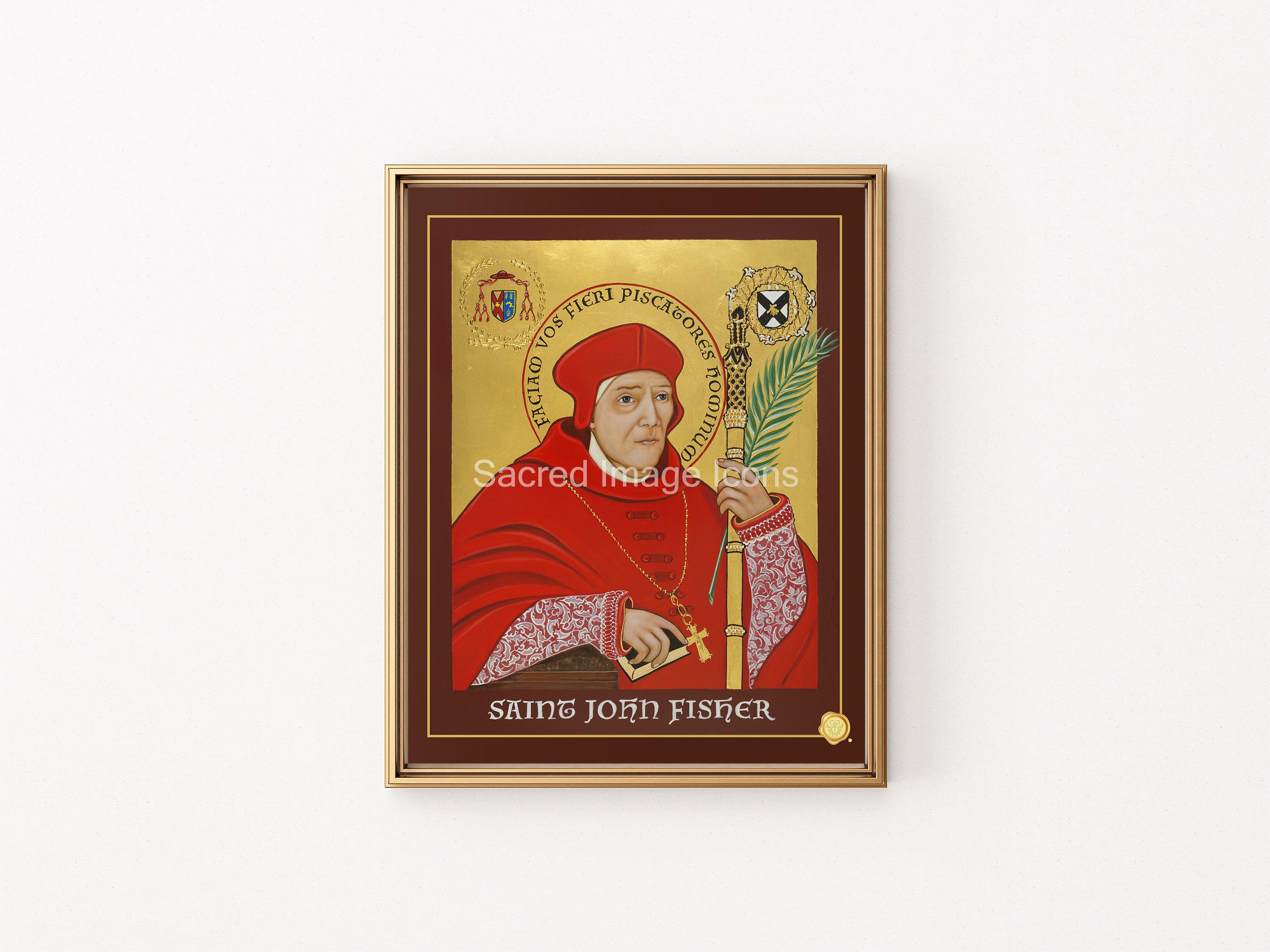 Saint John Fisher impression | Icônes sacrées