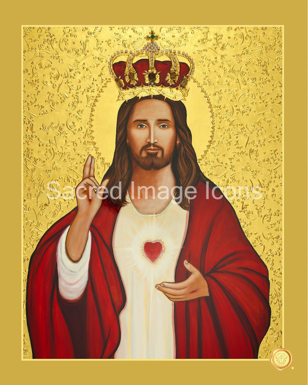 Sacred Heart Jesus Print Sacred Image